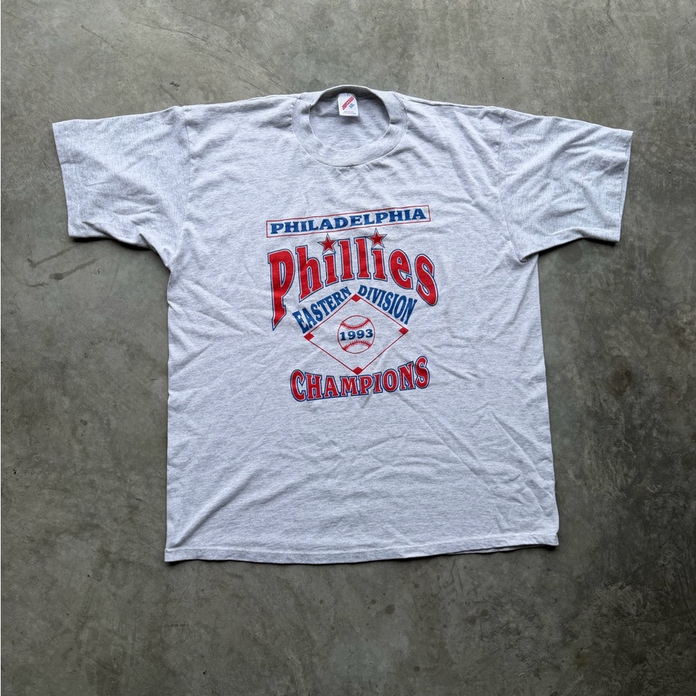 Vintage 90s Philadelphia Phillies T Shirt XXL | Fits XL